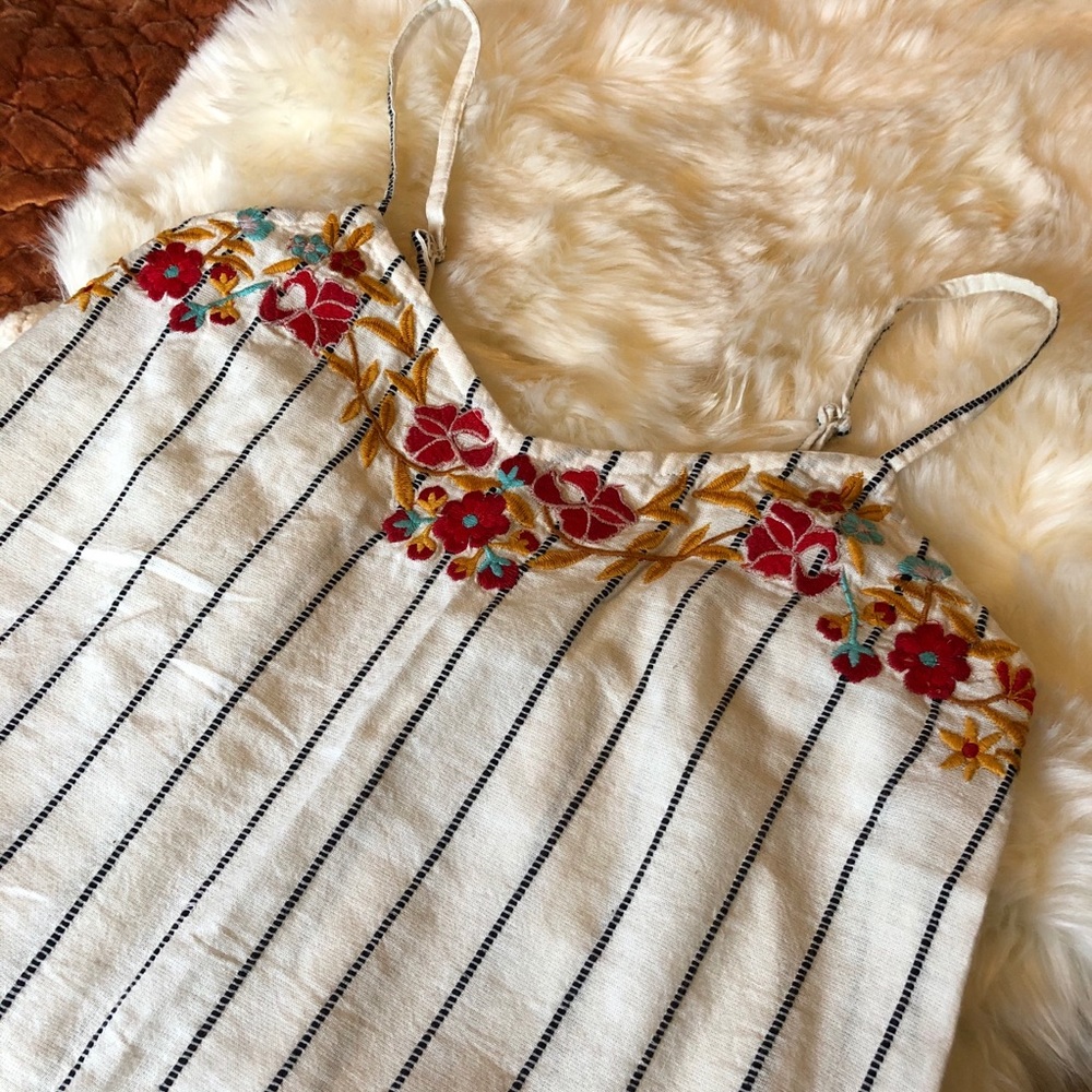 Embroidered Cotton Dress